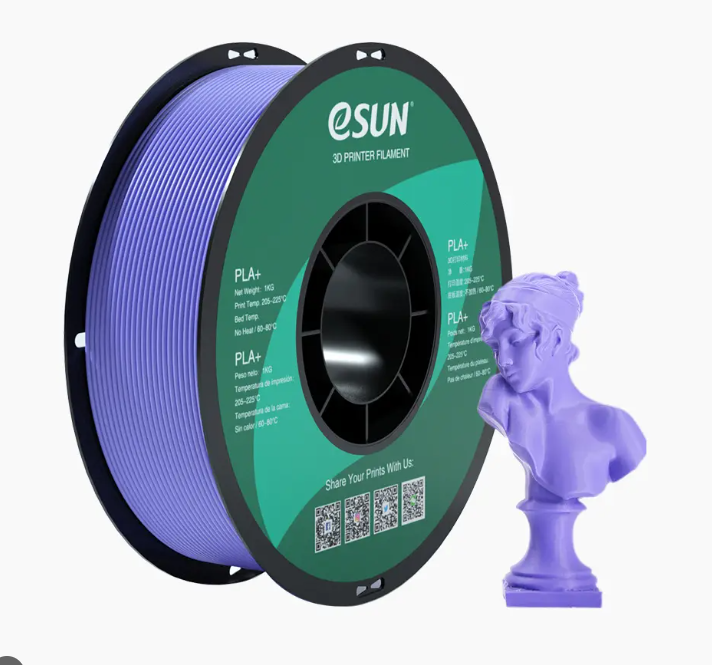 eSun PLA+ Very Peri 1.75mm/1kg, Printing Materials \ Filaments \ PLA  Brands \ eSun