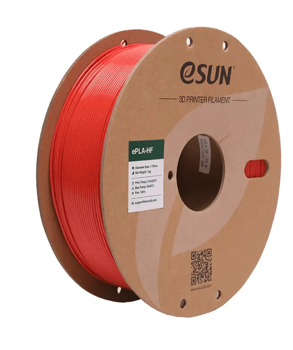 ESUN PLA-HF Filament (Fast Printing) 1.75mm red