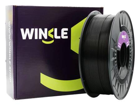 Winkle Filament PETG czarny Jet Black 1.75mm 1Kg