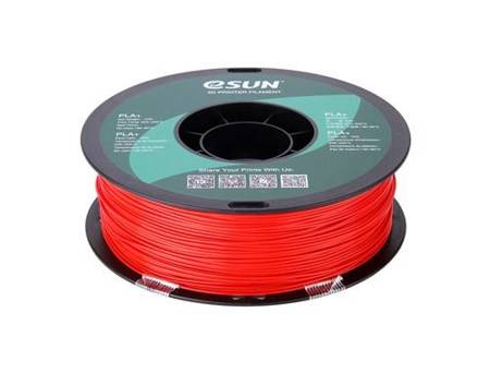 eSun PLA+ Filament Czerwony 1.75mm
