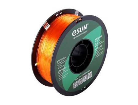 eSun TPU-95A Filament Transparentny Pomarańczowy 1.75mm