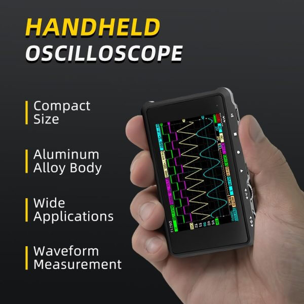MINIWARE DS213 Mini Oscilloscope - obrazek 4