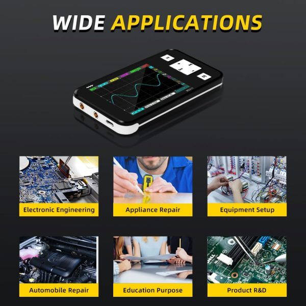 MINIWARE DS211 Mini Oscilloscope - obrazek 8