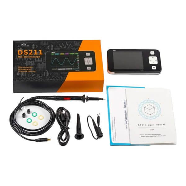 MINIWARE DS211 Mini Oscilloscope - obrazek 12