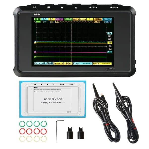 MINIWARE DS213 Mini Oscilloscope - obrazek 10