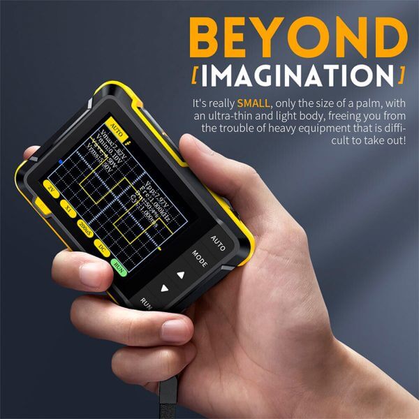 FNIRSI DSO-152 2.8" Mini Pocket Handheld Digital DSO Oscilloscope - obrazek 3