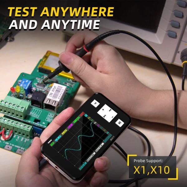 MINIWARE DS211 Mini Oscilloscope - obrazek 6