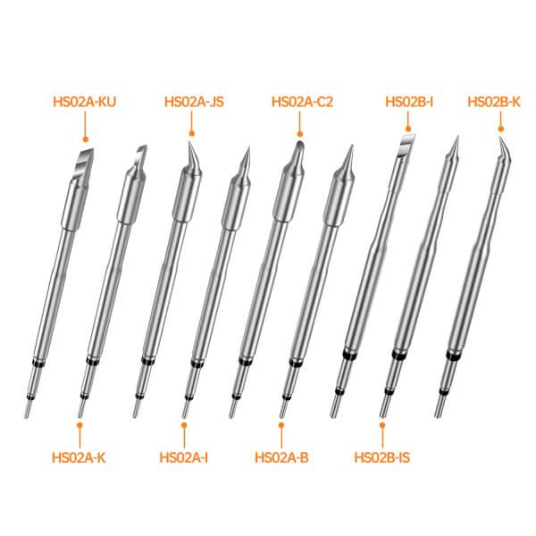 FNIRSI HS-02 Soldering Iron Tips
