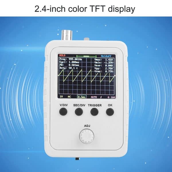FNIRSI DSO-150 Digital Oscilloscope for Electronic Training Teach Assembled - obrazek 3