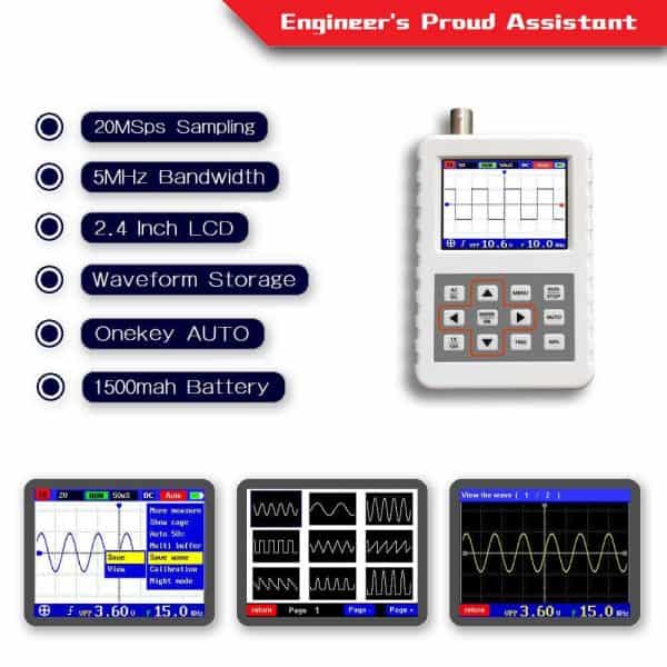 FNIRSI DSO-PRO Handheld mini portable digital oscilloscope
