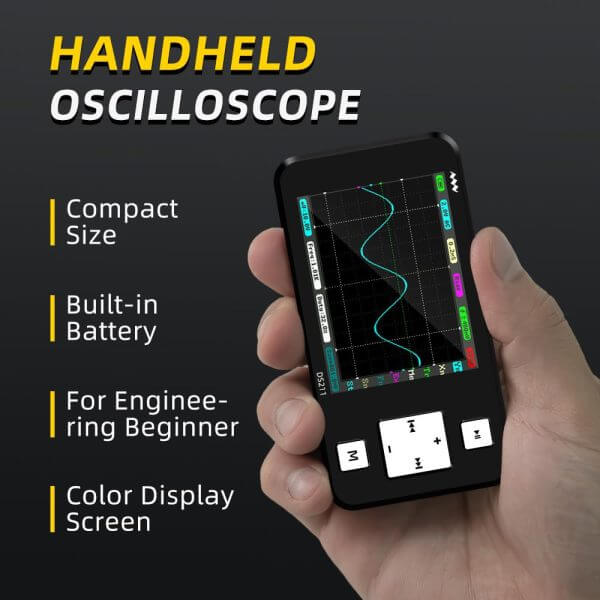 MINIWARE DS211 Mini Oscilloscope - obrazek 9