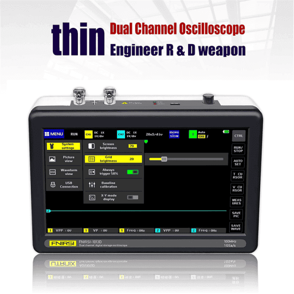FNIRSI 1014D / FNIRSI 1013D Dual-Cnannel Digital Oscilloscopes - obrazek 6