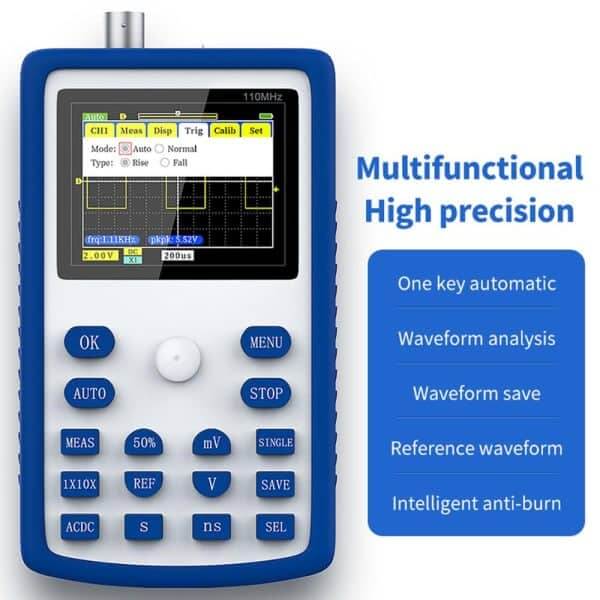 FNIRSI 1C15 Handheld Mini Digital Oscilloscope - obrazek 4