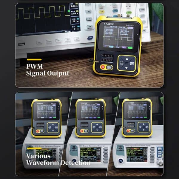 FNIRSI DSO-TC2 2-IN-1 Handheld Digital Oscilloscope Transistor Tester (End of Life) - obrazek 5