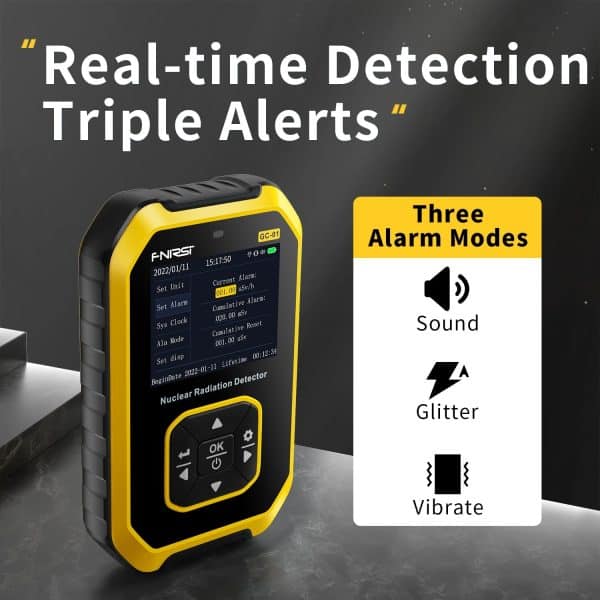 FNIRSI GC-01 Nuclear Radiation Detector - Image 4