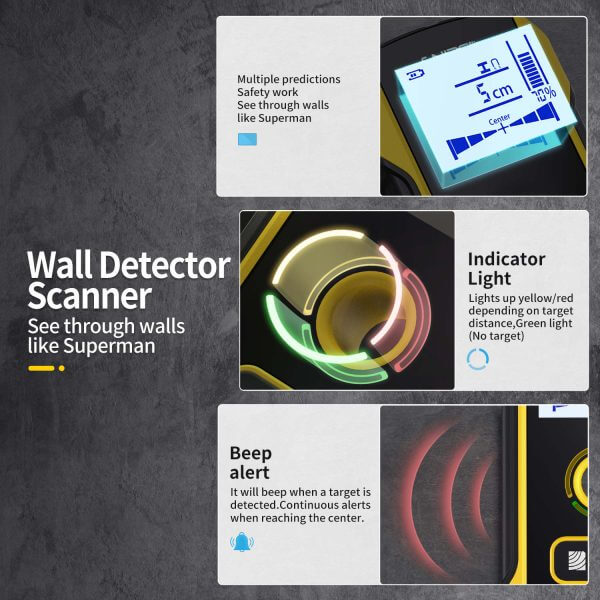 FNIRSI WD-01 Wall Detector Scanner - Image 9