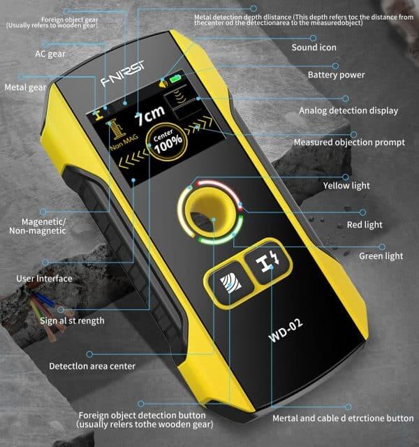 FNIRSI WD-02 Wall Detector Scanner - Image 5
