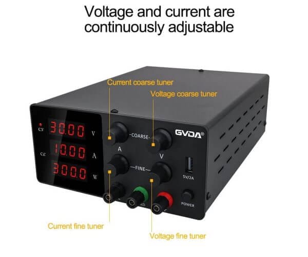 GVDA DC Power Supply GD-G1203 - Image 3