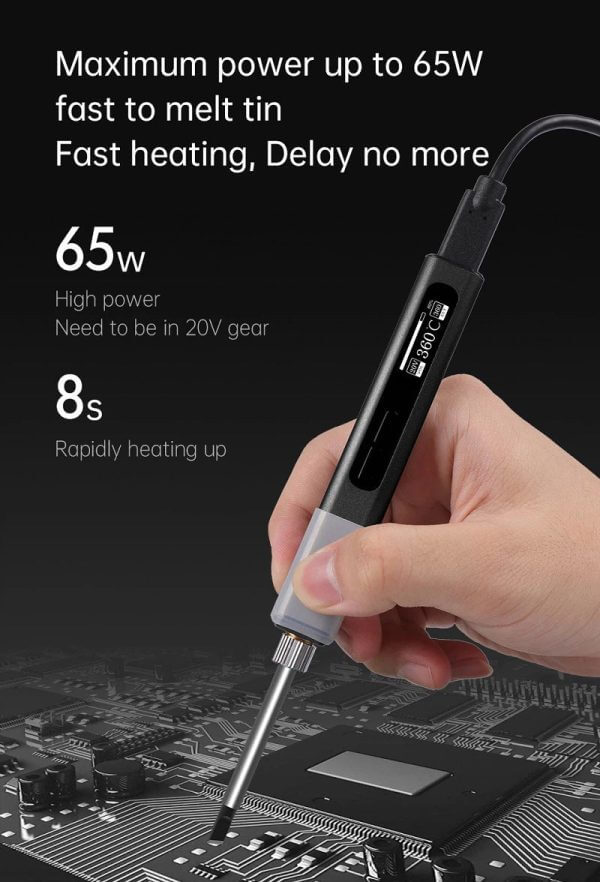 GVDA Smart Portable Soldering Iron GD300 - Image 5