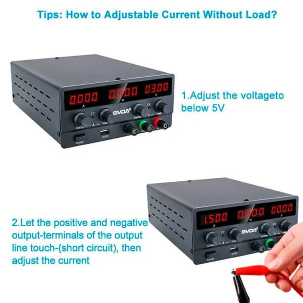 GVDA USB DC Regulated Switching Power Supply Adjustable SPS-H305 / SPS-H605 / SPS-H3010 - Image 4