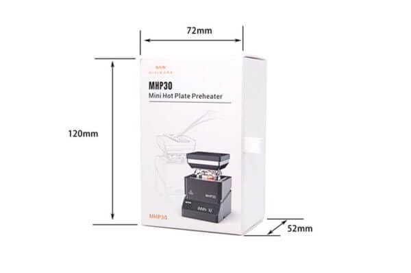 MINIWARE MHP30 Mini Hot Plate Preheater - obrazek 7