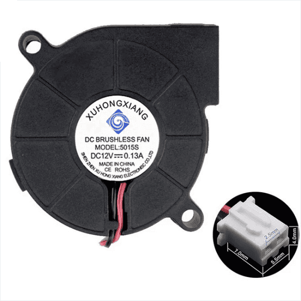 5015 Extruder Blower Fan 24V for Kingroon, Prusa, Creality, Ender printer - Image 2
