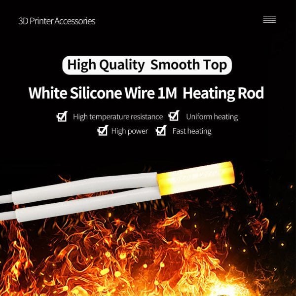 50W / 60W / 70W High-Temp Cartridge Heater