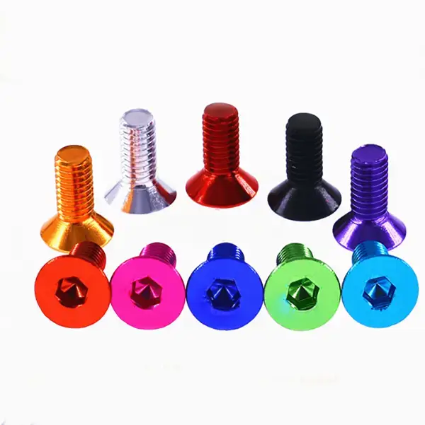 7075 Aluminium Alloy Countersunk Head Hex Socket Screws Model Hexagon Bolts M3x6/8/10/12/14/16mm - Image 2