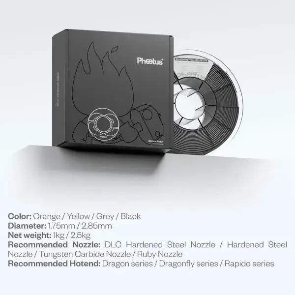 Phaetus aeCoating™ NexABS-GF25 Filament - Image 6