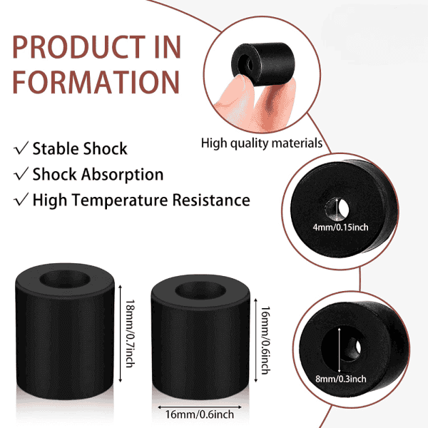 Heatbed Silicone Leveling Column
