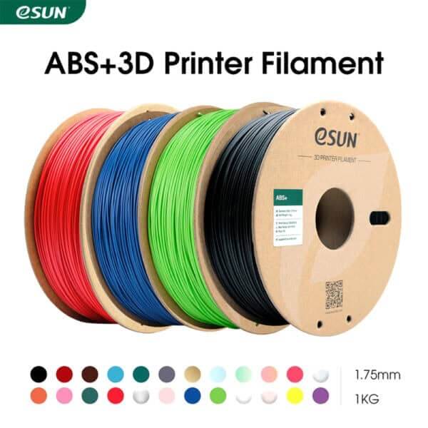 eSUN ABS+ Filament, 1.75mm, 1000g, select spool