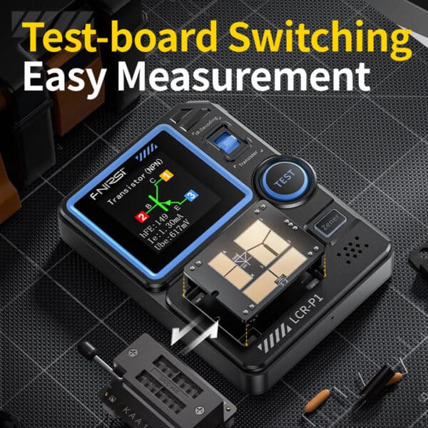 FNIRSI LCR-P1 Multifunction Transistor Capacitor Tester - Image 7