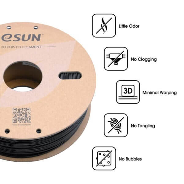 eSUN ABS+ Filament, 1.75mm, 1000g, select spool - Image 3