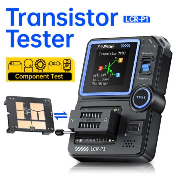 FNIRSI LCR-P1 Multifunction Transistor Capacitor Tester - Image 2