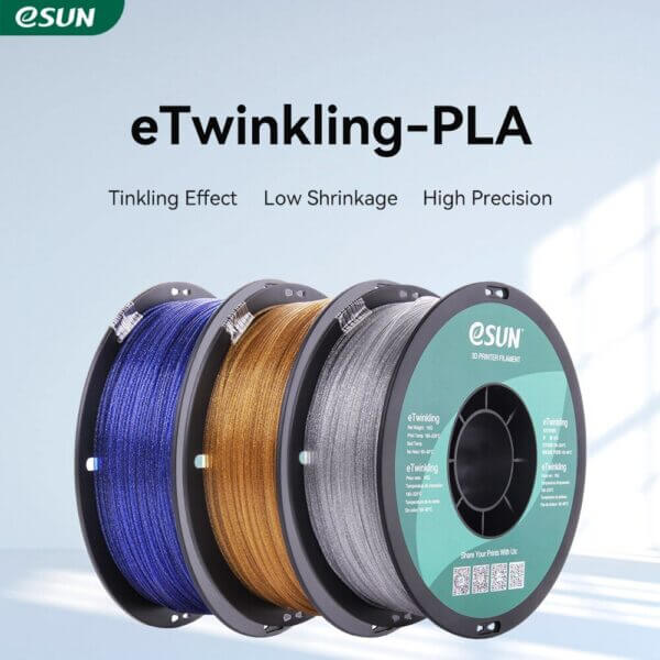 eSUN PLA Twinkling Filament, 1.75mm, 1000g