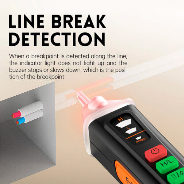 FNIRSI TP10 Smart Non-Contact Voltage Tester - Image 3