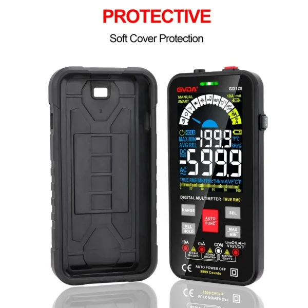 GVDA GD128 Digital Multimeter with Smart Measure and Color LCD - Image 9